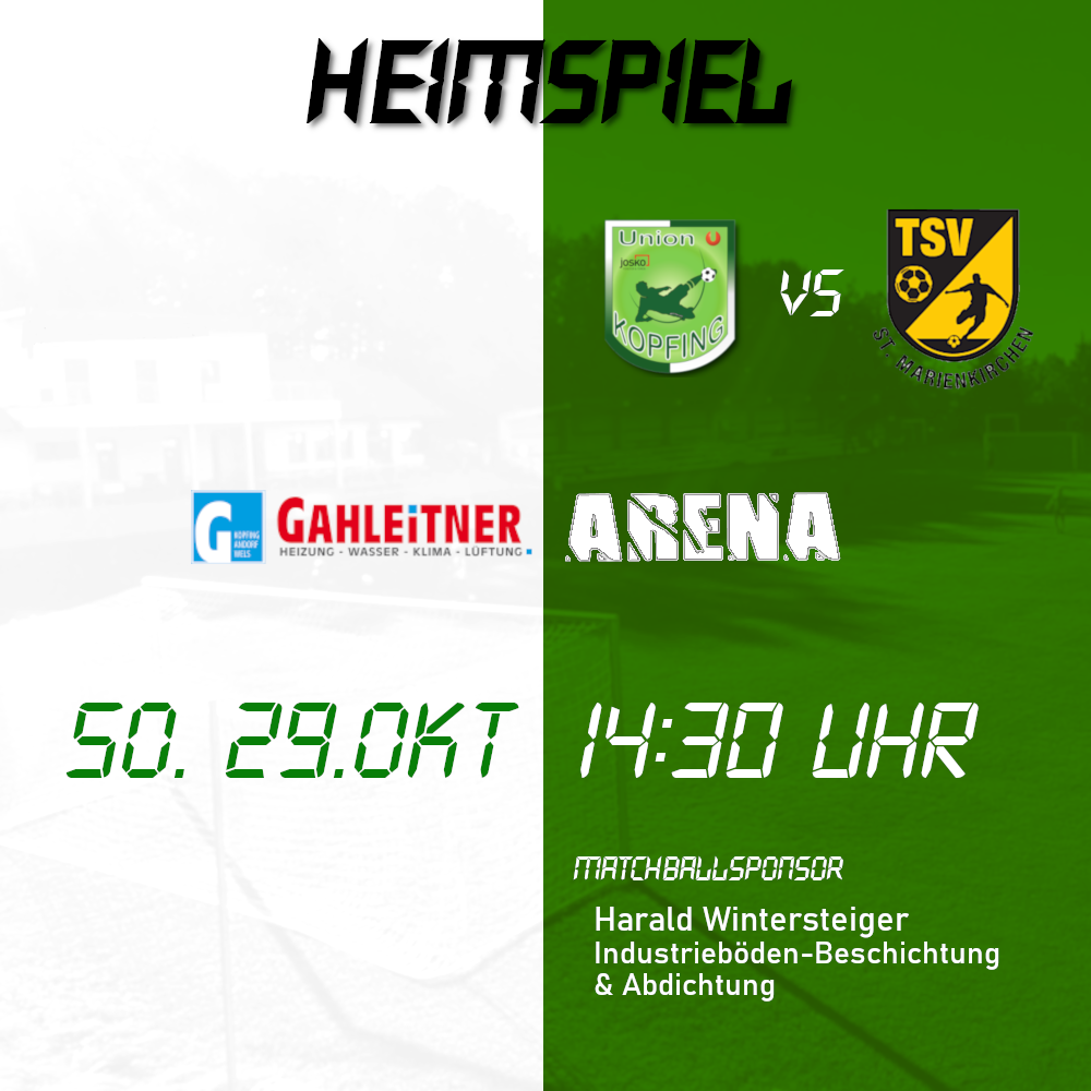 Heimspiel gg. St. Marienkirchen