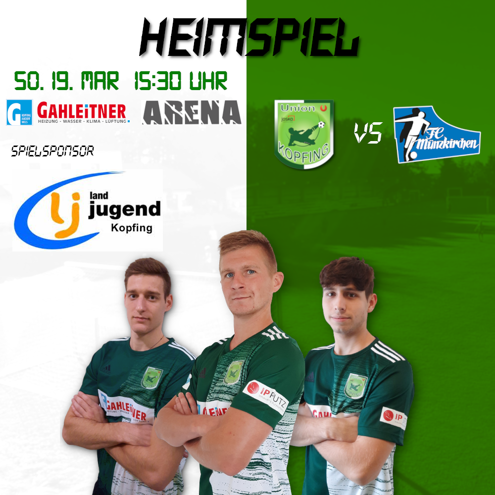 Heimspiel gg. Münzkirchen