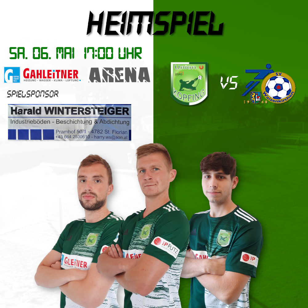 Heimspiel gg. SV Waizenkirchen